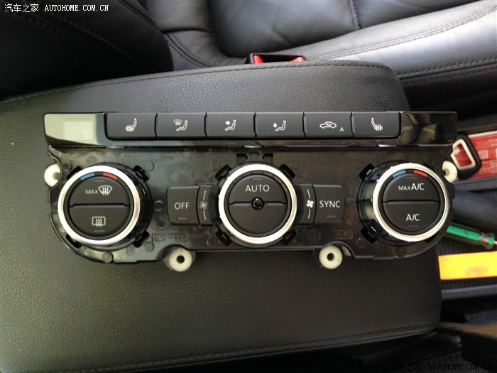 【图】2012款更换13款自动内循环空调面板_途观/途观l论坛_汽车之家