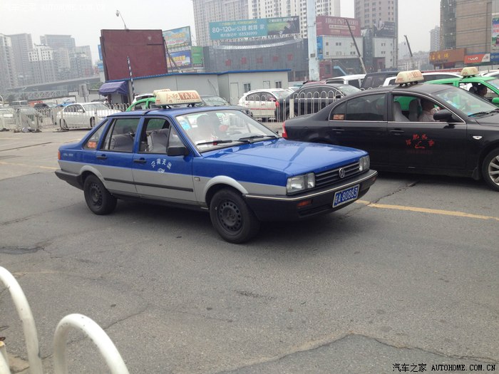 合肥的普桑出租车
