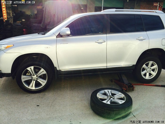 【图】轮毂17寸换19寸,帅帅的_汉兰达论坛_汽车之家论坛