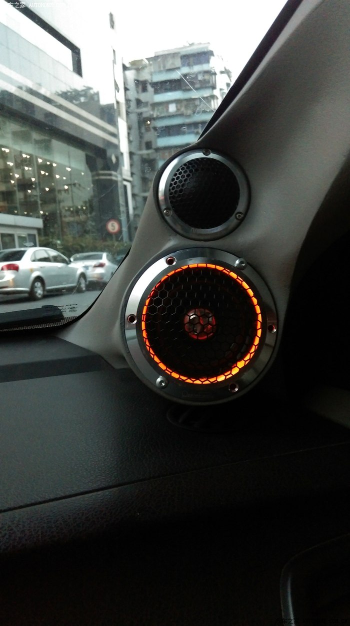 就是爱音乐锋范三分频喇叭a柱倒模