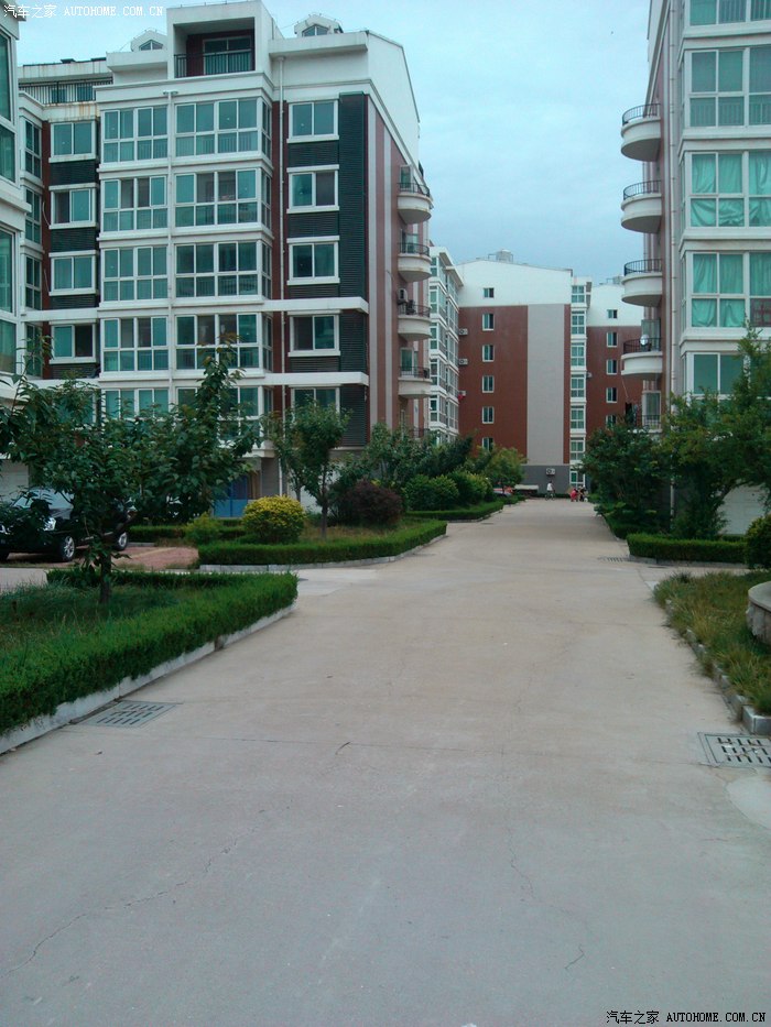 小区环境不错,虽然离海边很近,空气里没有一点咸味,全是松树的味道.