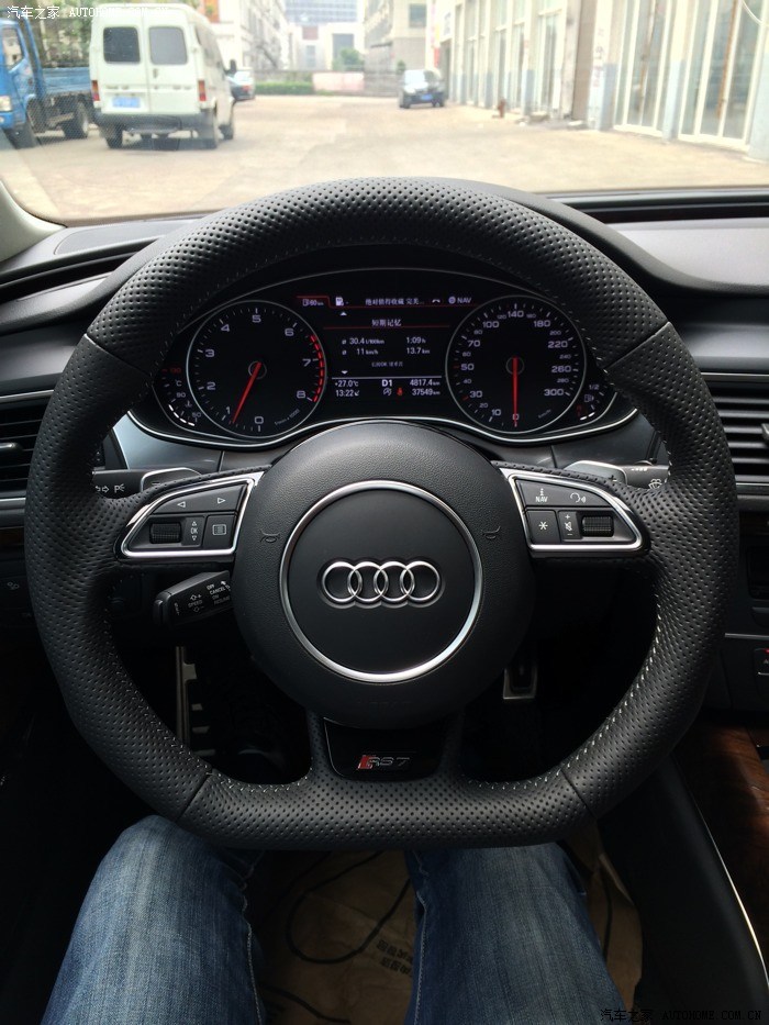 【图】rs7方向盘&定速巡航上身_奥迪a7论坛_汽车之家论坛