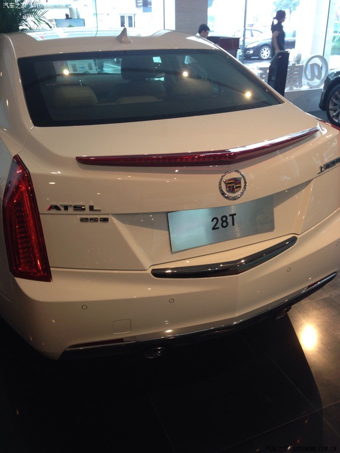 【图】刚刚去维修随手拍了atsl领先～白色_凯迪拉克ats/ats-l论坛