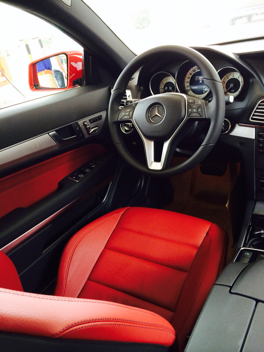 【红色妖姬,ec 260】终于等到了你～_奔驰e级论坛_手机汽车之家