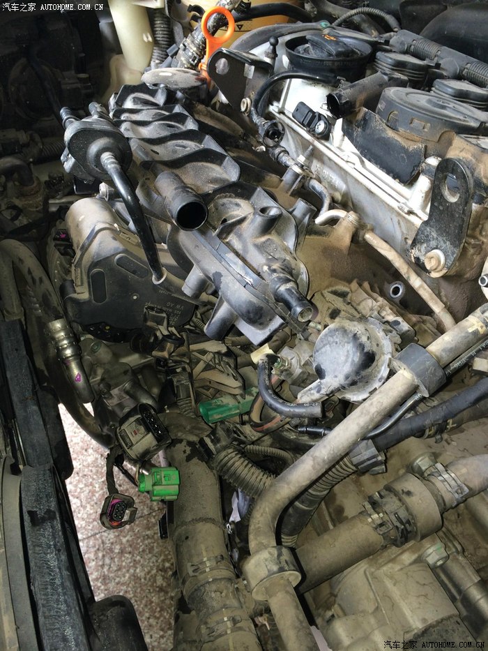 【图】2010 至尊型62000公里换水泵总成作业_一汽-大众cc论坛_汽车之