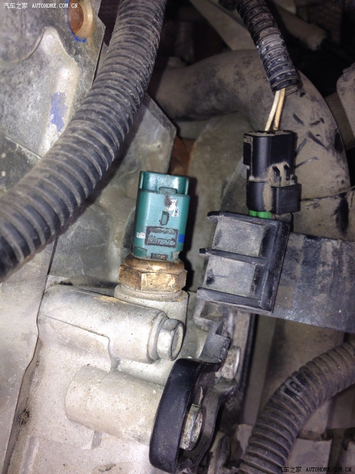 谁换过水温传感器的