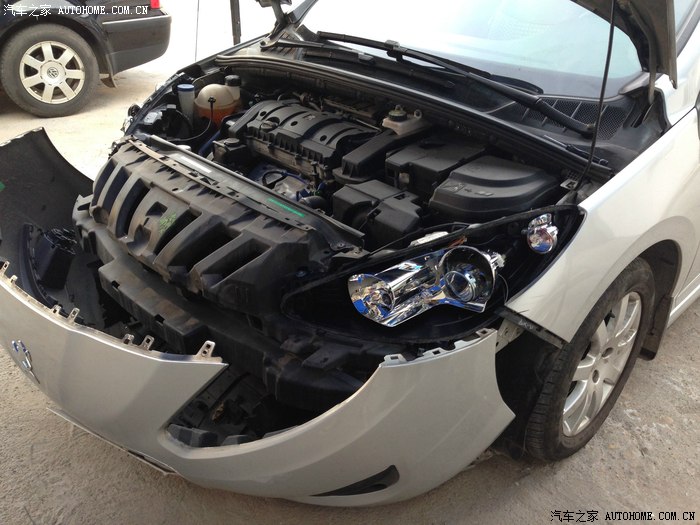 【图】手把手教你如何改308大灯._标致308论坛_汽车之家论坛