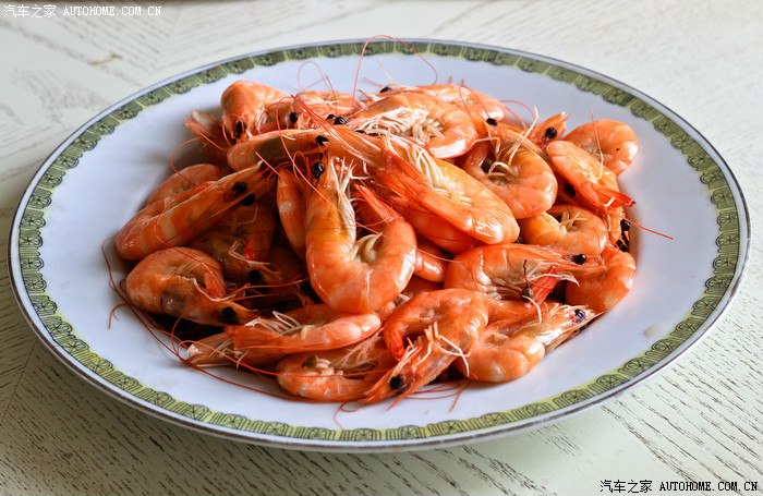 美食原创花椒盐水对虾简易快速家常煮制
