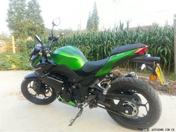 今天补发川崎z250把手改装作业