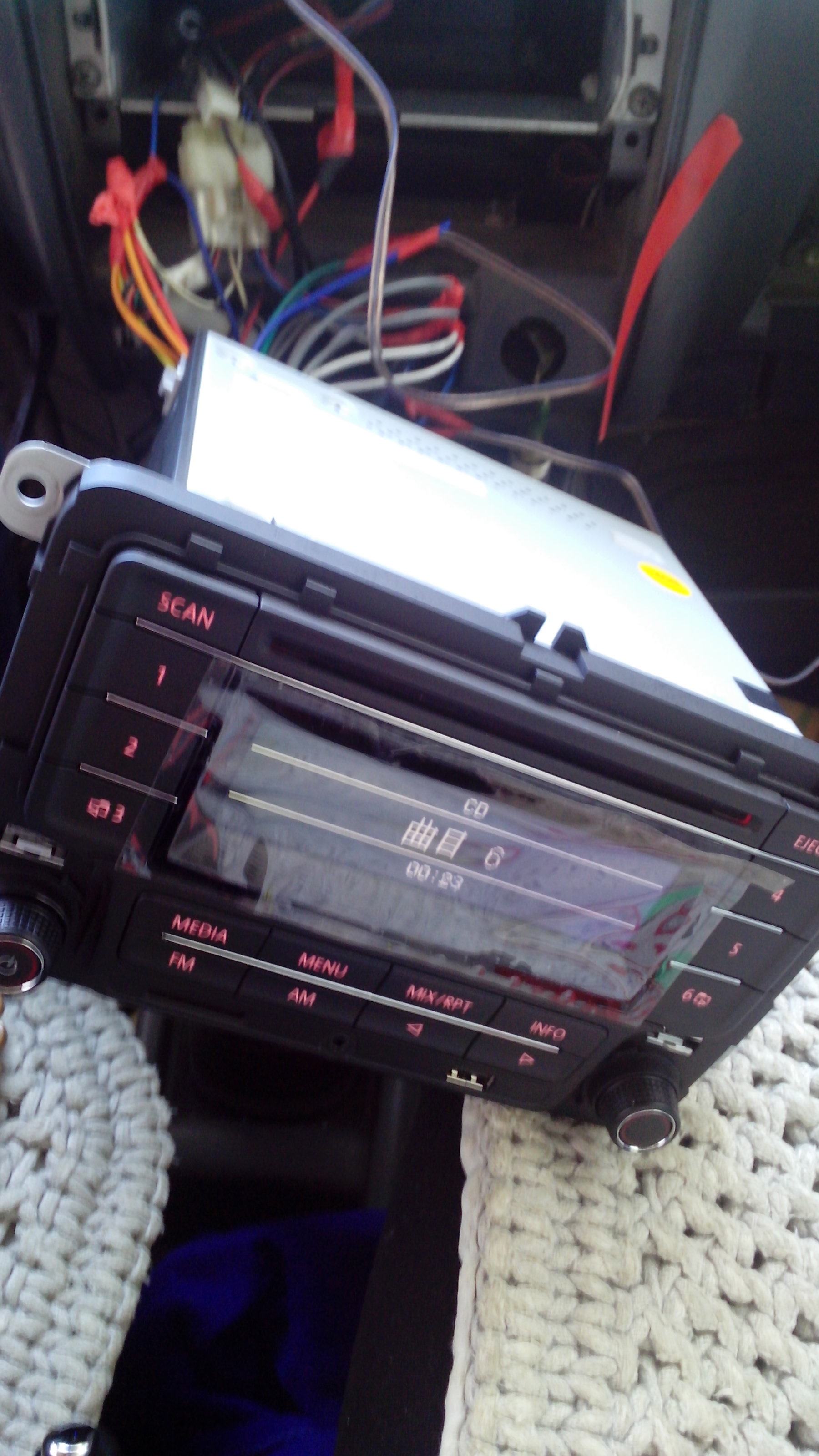 大众cd速度跪求接法