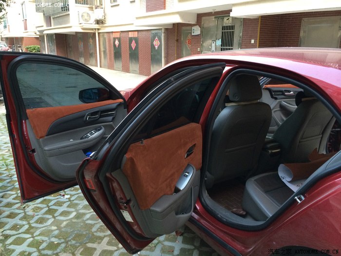 【图】过节放假无聊自己来内饰绒布改色dly_迈锐宝论坛_汽车之家论坛