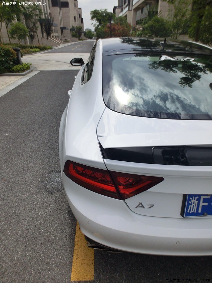 【图】a7尾灯太红了,我改黑了!这样好吗?_奥迪a7论坛_汽车之家论坛