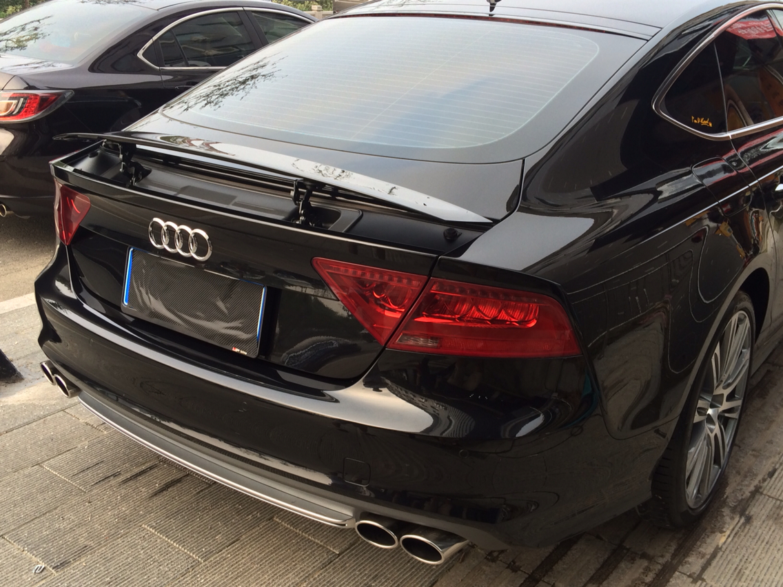 a7尾灯太红了,我改黑了!这样好吗?_奥迪a7论坛_手机汽车之家