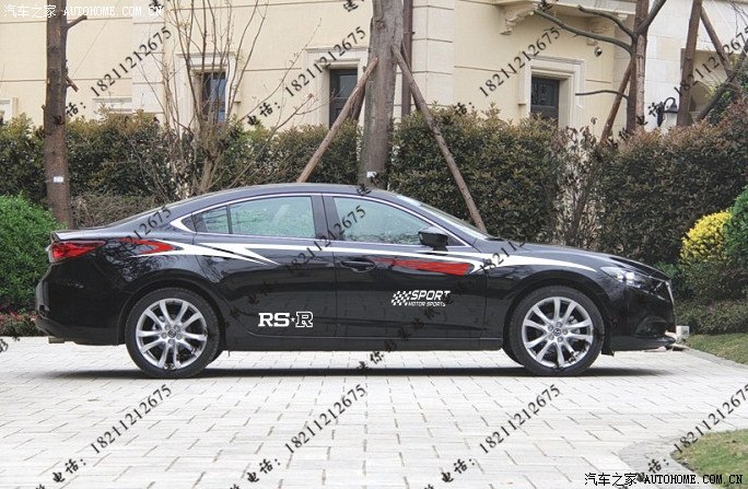 马六车身拉花帅的案例有吗?小弟想贴下!求图片