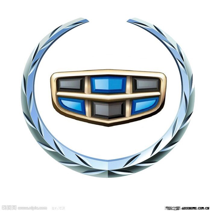 国产车里面我就觉得帝豪的车标最好看大气精致