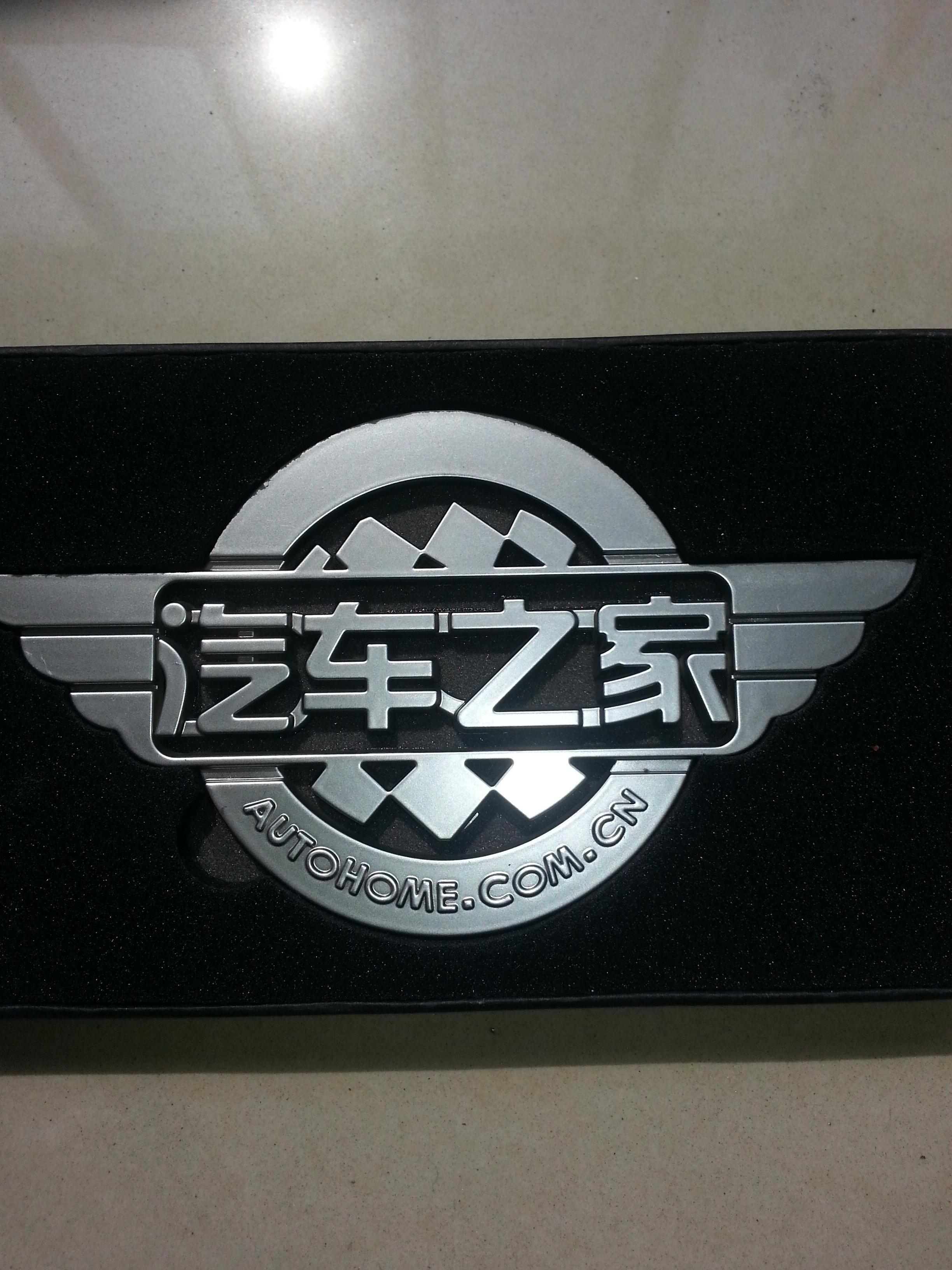 收到汽车之家得标志,大家说说贴那合适?