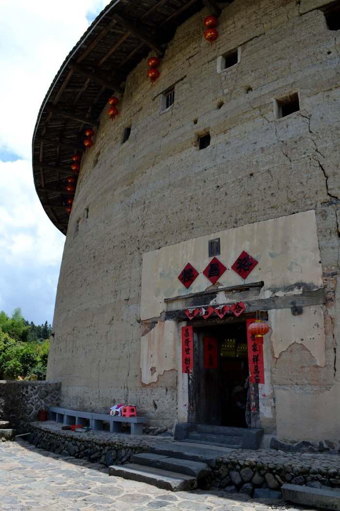 裕昌楼建于1308年福建土楼现存最古老土楼