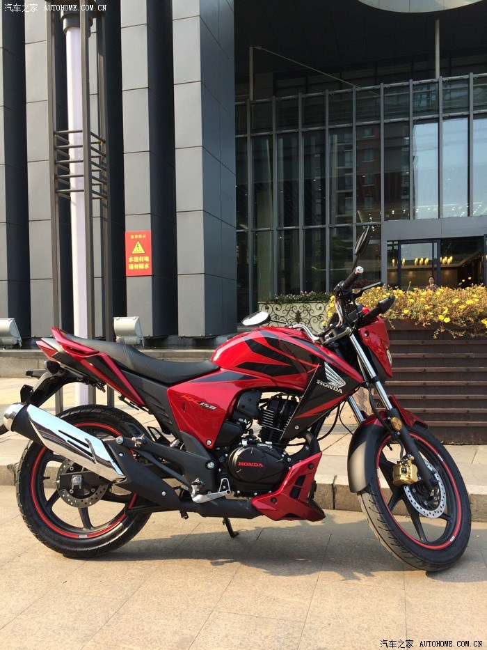 今天去看车!我喜欢五羊本田彪影x150,进来看看