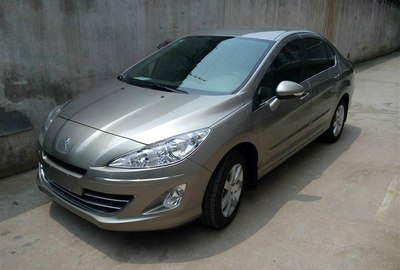 皓月灰408手舒1.6升级款提车作业 求精_标致408论坛_手机汽车之家