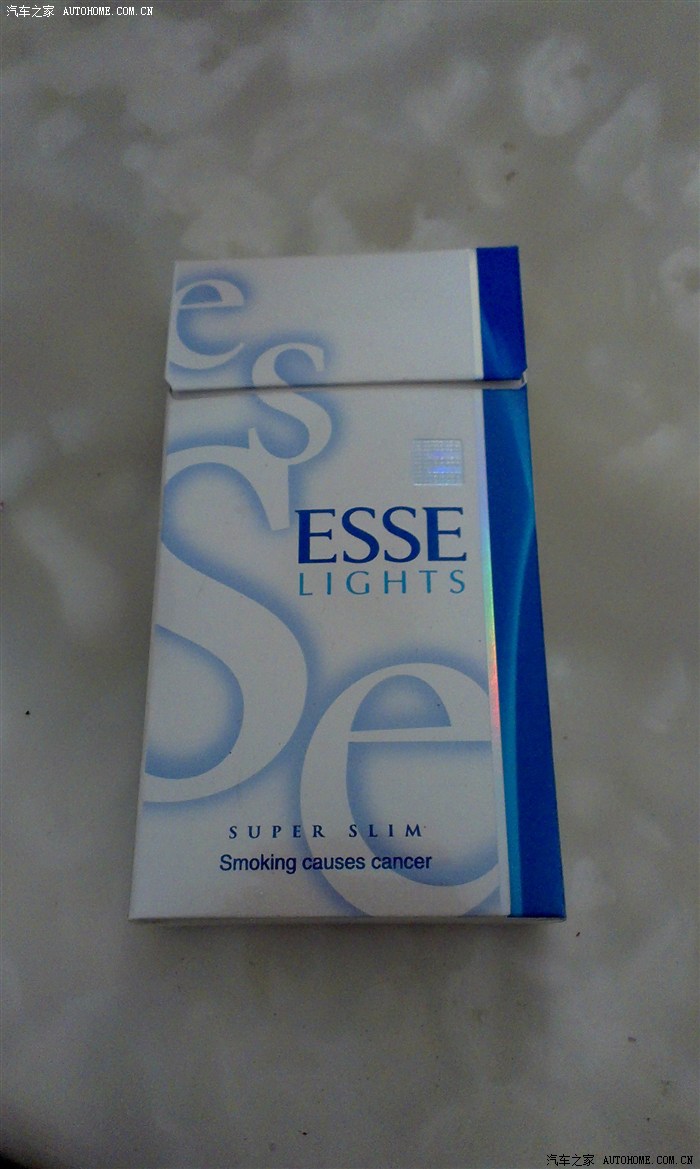 与车无关这烟好不棒子的烟可能还是女士香烟