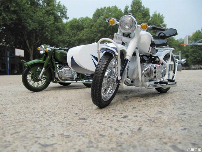 黄金周军用警用两款长江750边三轮摩托车