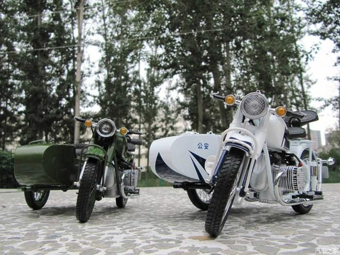 黄金周军用警用两款长江750边三轮摩托车
