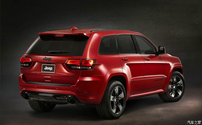 大切诺基srt红色巴黎车展特别版