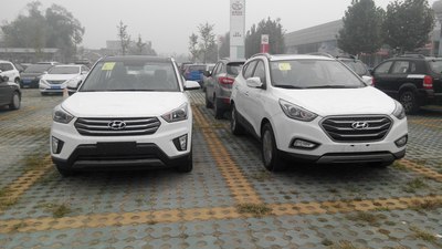 ix25 ix35 白色简单对比