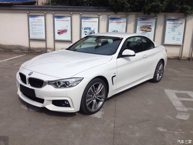 【图】白色428四驱敞篷m套~手机简单作业~大陆算罕见了吧~_宝马4系