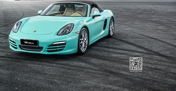 眼红不如心动-boxster全车tiffany改色