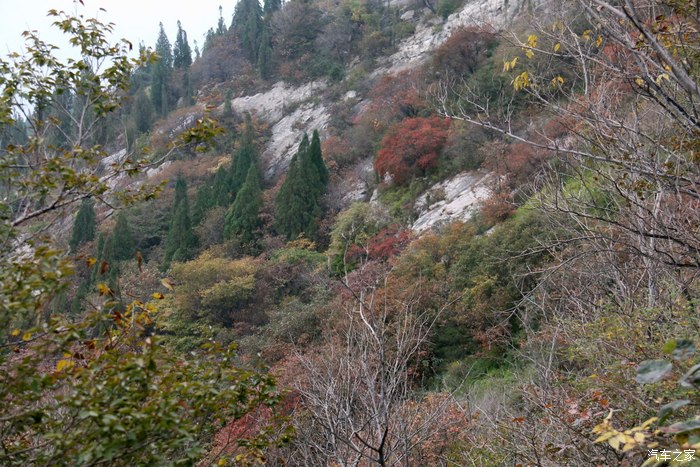 深秋户外穿越淄博博山白石洞景区