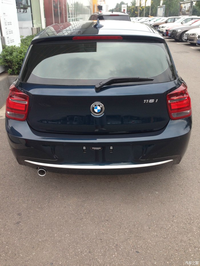 【图】1系 116 都市 午夜蓝 补作业了!_宝马1系论坛_汽车之家论坛