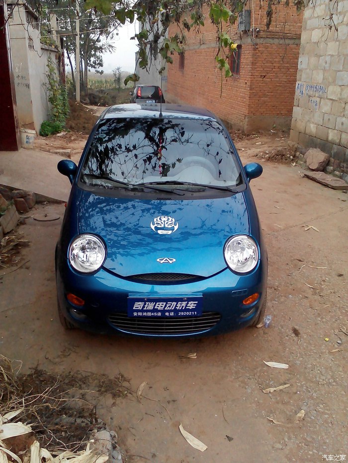 纯电动汽车奇瑞qq3ev提车使用情况汇报