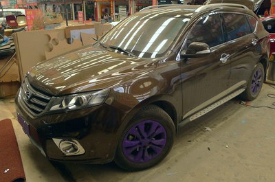 热度不减火力全开 武汉歌德陆风x5改装意大利tec和美国arc音响