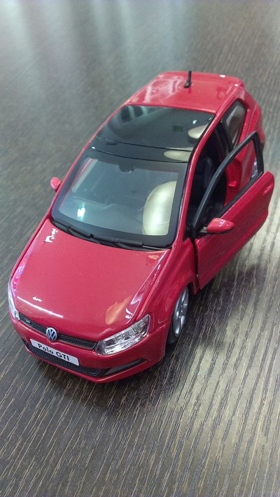红色polo gti双门版提车记