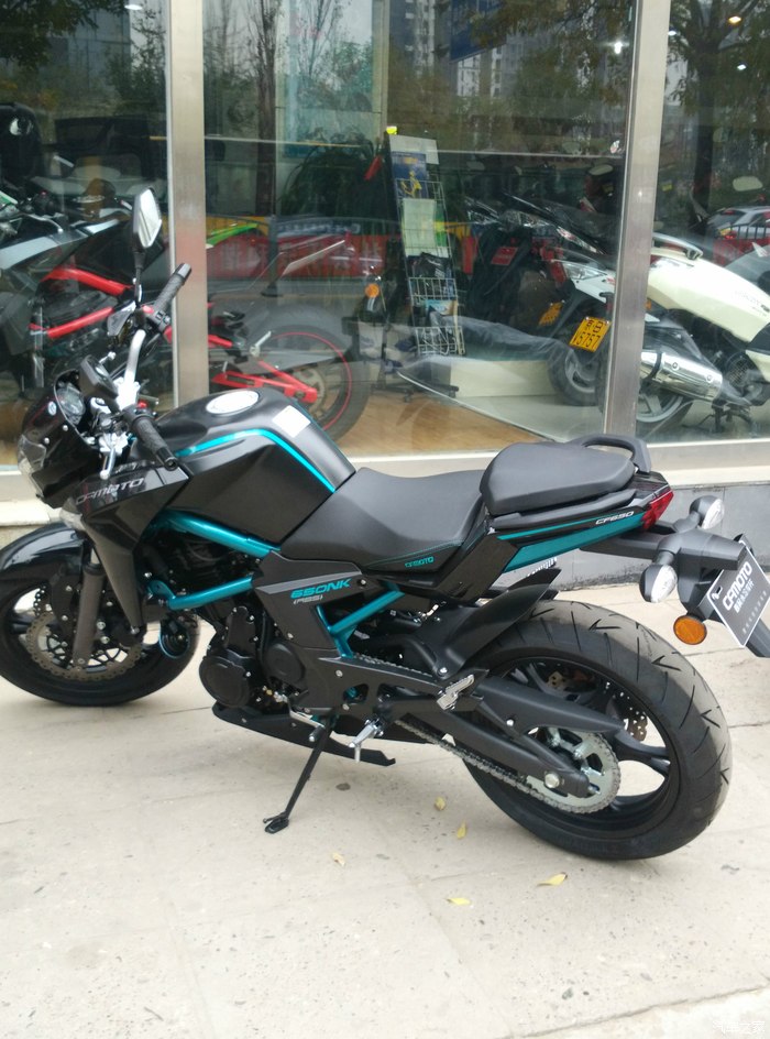 北京春风2015款650nk已经到货了有图有真相