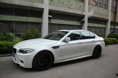 【图】【改装】风格回归 5系改m5包围套件,hamann轮毂_宝马5系论坛