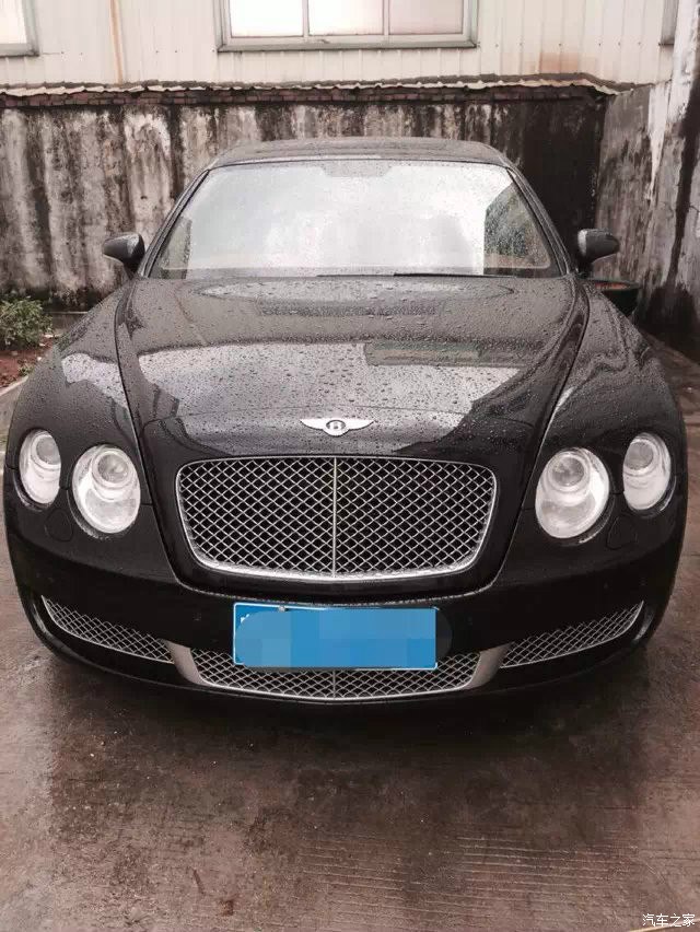 车行二手车速递 07年宾利飞驰墨绿色