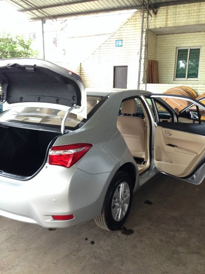 我的第一次,第11代银金卡罗拉提车 认证.