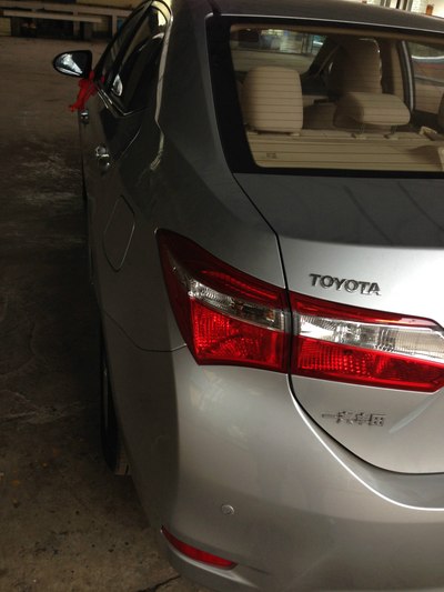 我的第一次,第11代银金卡罗拉提车 认证.