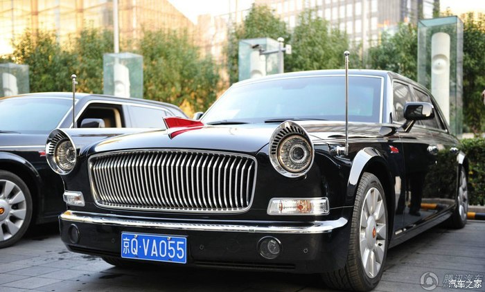 红旗l5国宾车现身apec峰会 拥有防弹功能