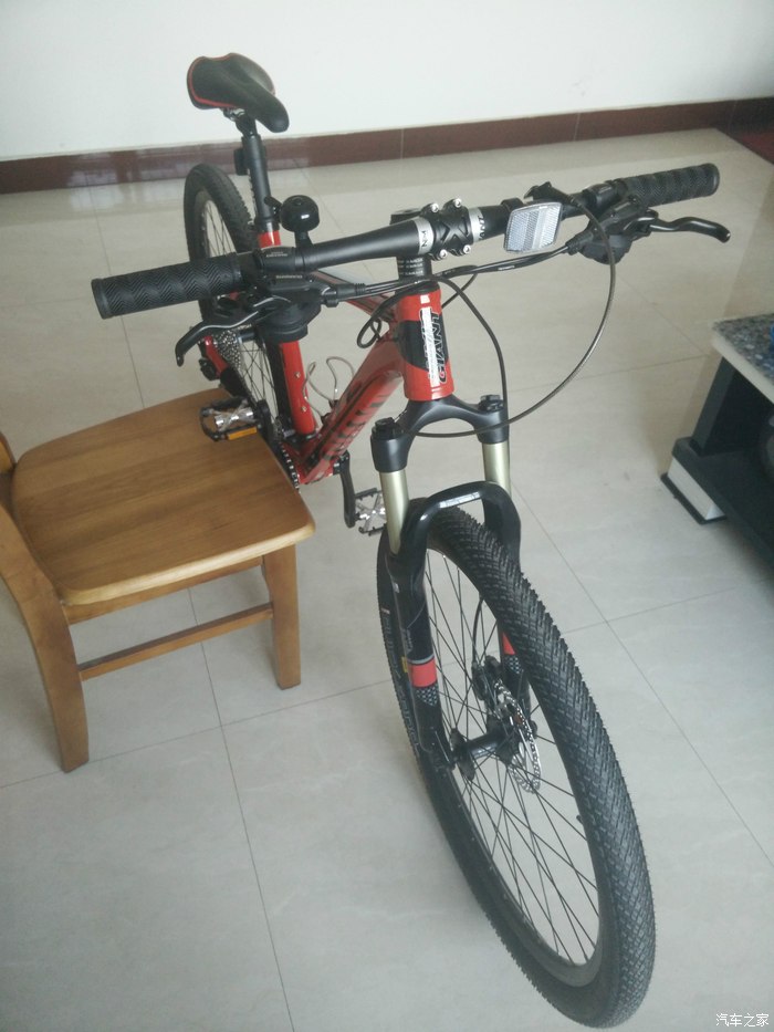 15款捷安特新年红xtc800多图收官