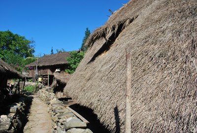 光棍节带着小三游"翁丁原始部落"