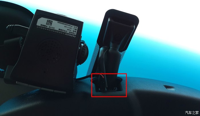 歌诗图行车记录仪后视镜无损取电