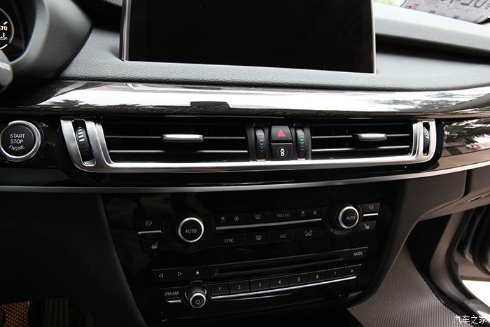 2014款宝马x5空调出风口装饰条靓图分享