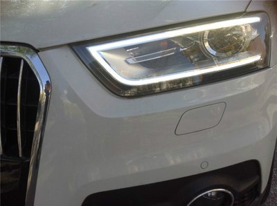 【爱搞灯】很黄很强大奥迪q3雾灯试装多路通超快启变频解码王