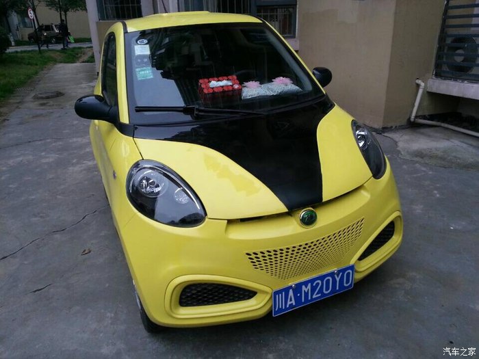 成都小黄豆提车折腾作业之五外观折腾篇