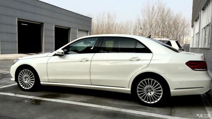 【图】e320 珍珠白 立标 终于提车了_奔驰e级论坛_汽车之家论坛