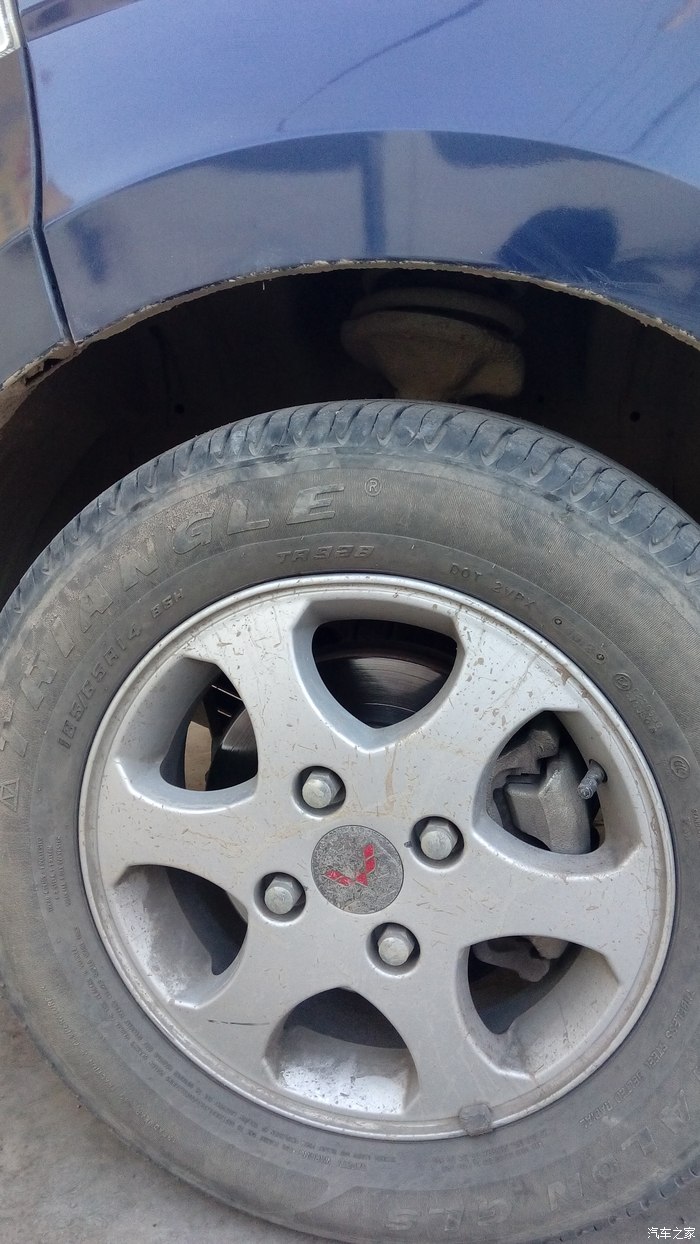 昨天轮胎今天照的像