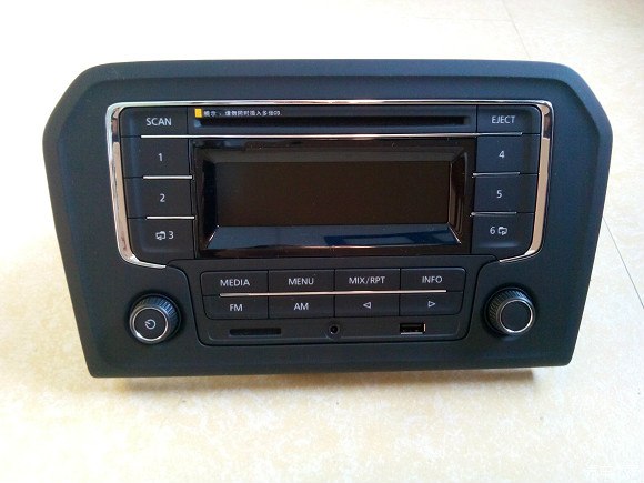 13款新捷达原车全新cd机出让